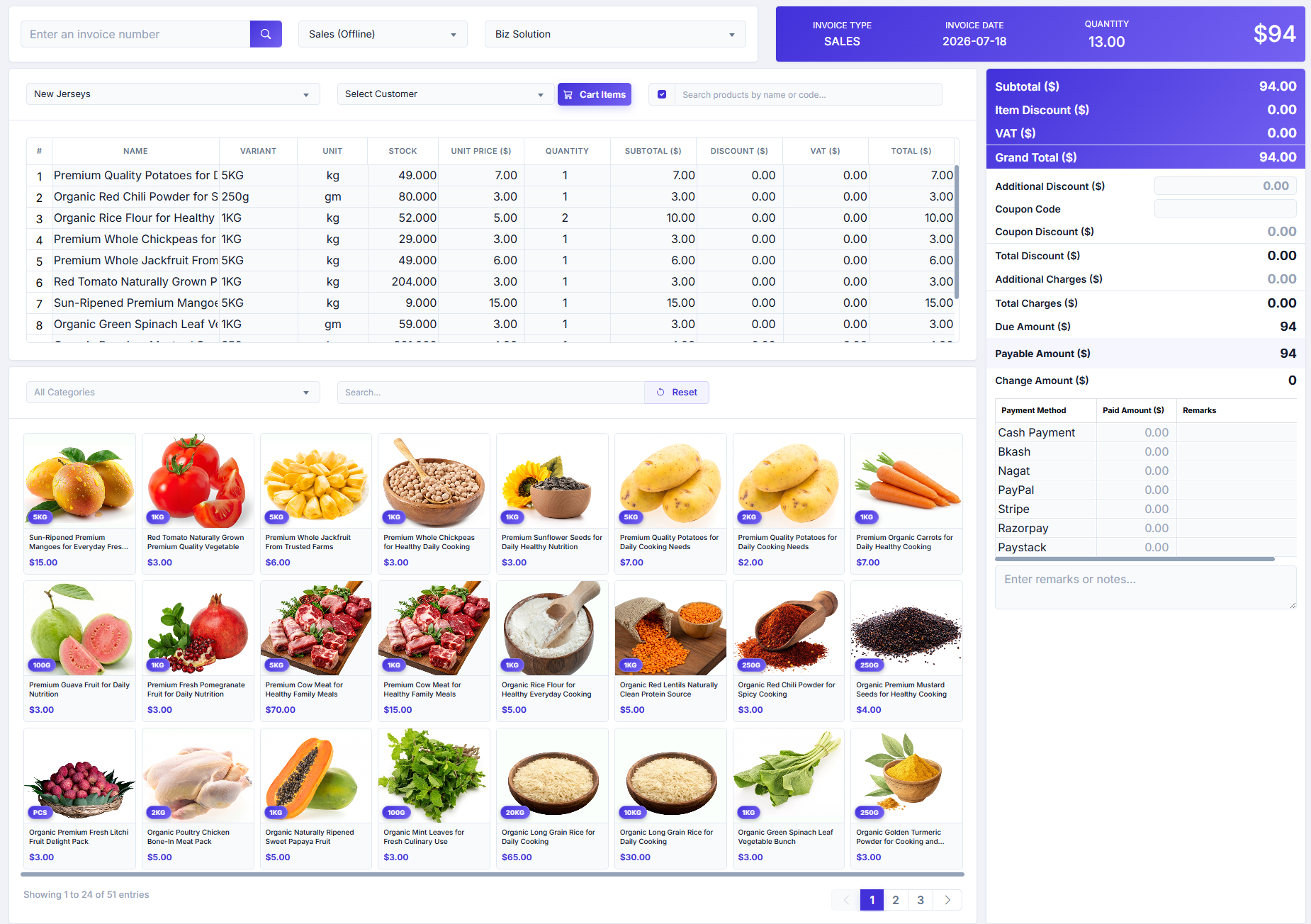 POS Sales Invoice